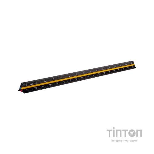 Лінійка будівельна Neo Tools трикутна, алюміній, 30 см (72-205)