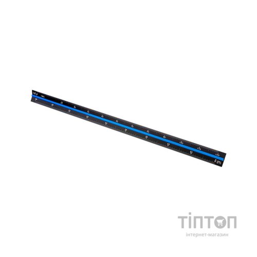 Лінійка будівельна Neo Tools трикутна, алюміній, 30 см (72-205)