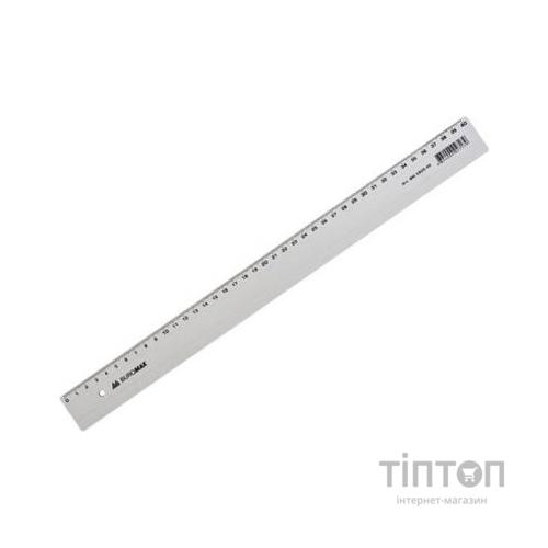 Лінійка Buromax 40см, plastic, transparent, blister (BM.5826-40)