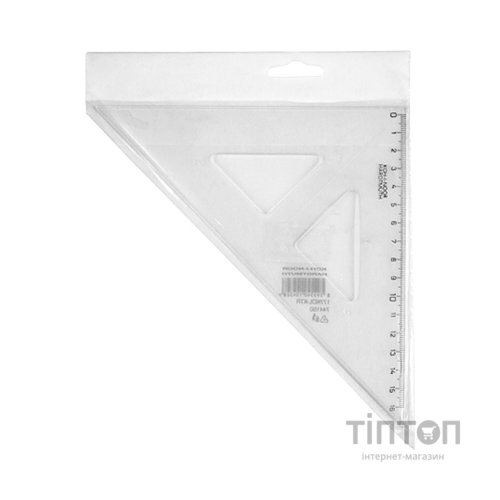 Лінійка Koh-i-Noor Трикутник 45/177, безкольоровий (744150)