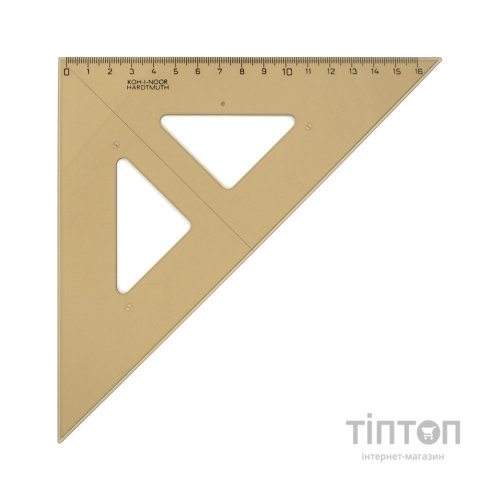 Лінійка Koh-i-Noor Трикутник 45/177, димчастий (744151)