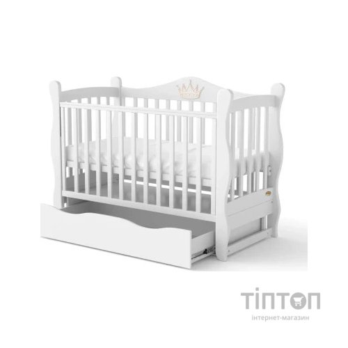 Ліжечко Angelo Angelo LUX- 10 (білий) 120х60 (11028)