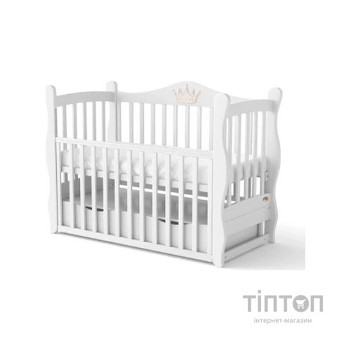 Ліжечко Angelo Angelo LUX- 10 (білий) 120х60 (11028)