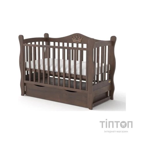 Ліжечко Angelo Angelo LUX- 10 (горіх) 120х60 (11030)