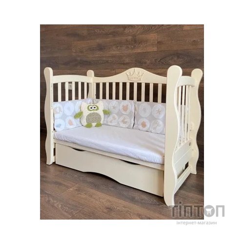 Ліжечко Angelo Angelo LUX- 10 (крем) 120х60 (11029)