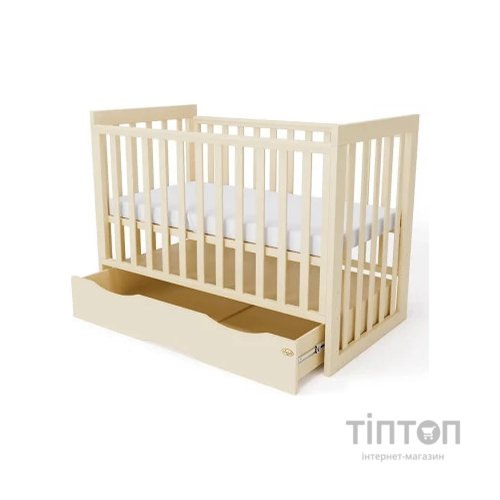 Ліжечко Angelo LUX-11 (айворі) 120x60 (11032)