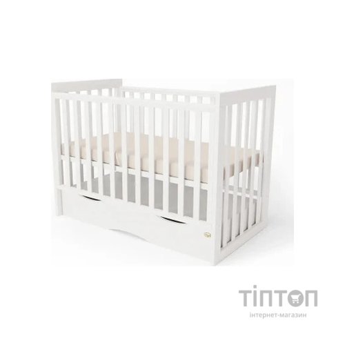 Ліжечко Angelo LUX-11 (біле) 120x60 (11031)