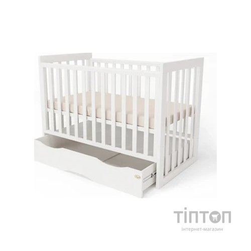 Ліжечко Angelo LUX-11 (біле) 120x60 (11031)