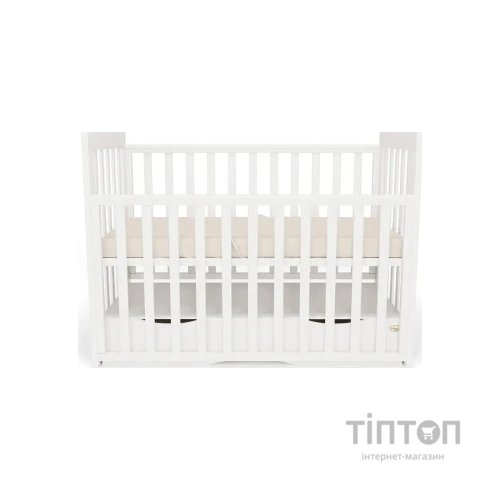 Ліжечко Angelo LUX-11 (біле) 120x60 (11031)