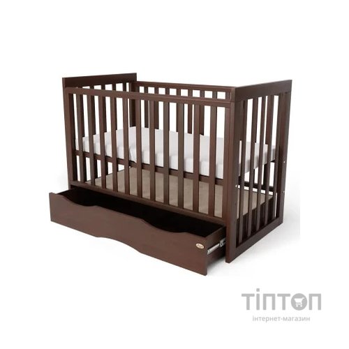 Ліжечко Angelo LUX-11 (горіх) 120x60 (11033)