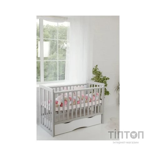 Ліжечко Angelo LUX-11 (сірий) 120x60 (11034)