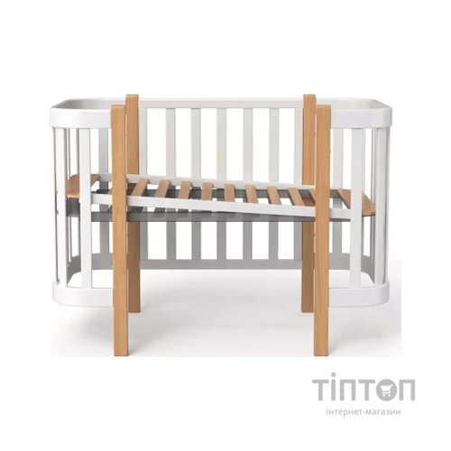 Ліжечко Angelo Magic біле (біло-букове) 120х60 (12000)