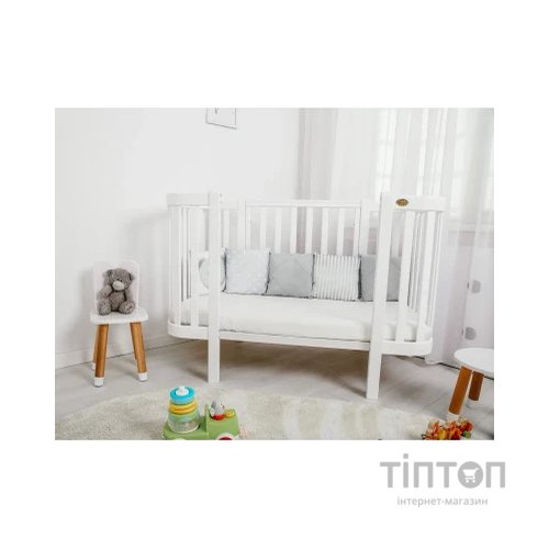 Ліжечко Angelo Magic біле (дерево) 120х60 (12002)