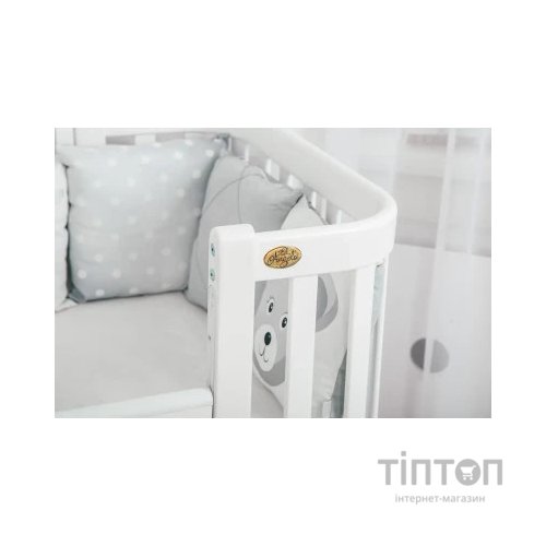 Ліжечко Angelo Magic біле (дерево) 120х60 (12002)