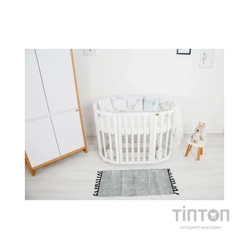 Ліжечко Angelo трансформер 7-в-1 (білий) (11025)