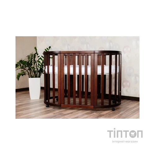 Ліжечко Angelo трансформер 7-в-1 (горіх) (11027)