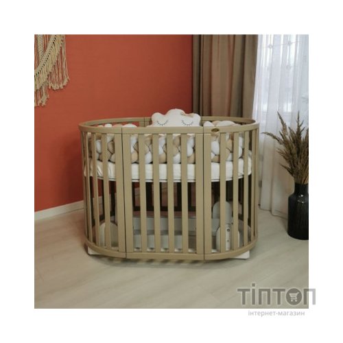 Ліжечко Angelo трансформер 7-в-1 (мокко) (13003)