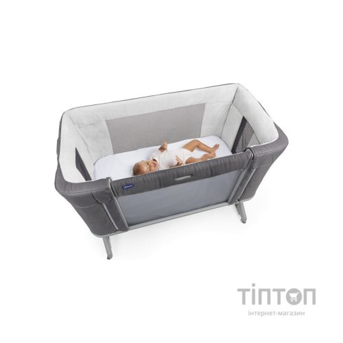 Ліжечко Chicco 3 в 1 Next2Me Forever dark grey (79650.77)