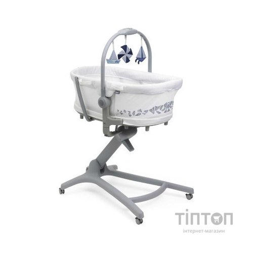 Ліжечко Chicco Колиска для новонародженого 5 в 1 Baby Hug Pro, білий (87076.14)