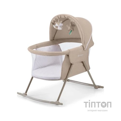 Ліжечко Kinderkraft гойдалка Lovi Beige 3 в 1 (5902533913527)