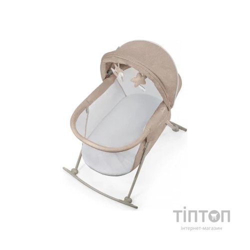 Ліжечко Kinderkraft гойдалка Lovi Beige 3 в 1 (5902533913527)