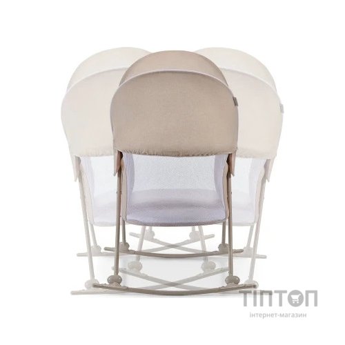 Ліжечко Kinderkraft гойдалка Lovi Beige 3 в 1 (5902533913527)