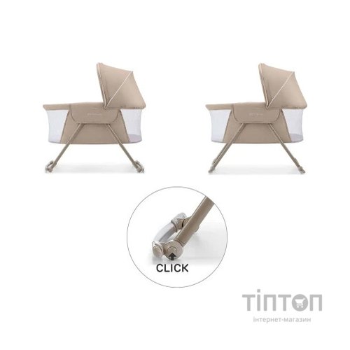 Ліжечко Kinderkraft гойдалка Lovi Beige 3 в 1 (5902533913527)