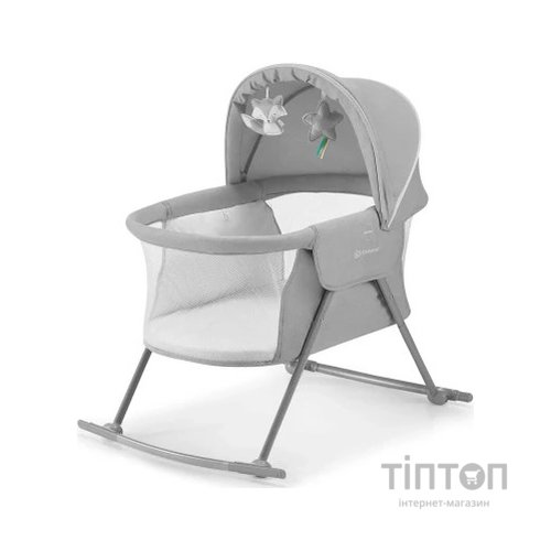 Ліжечко Kinderkraft гойдалка Lovi Grey 3 в 1 (5902533913503)