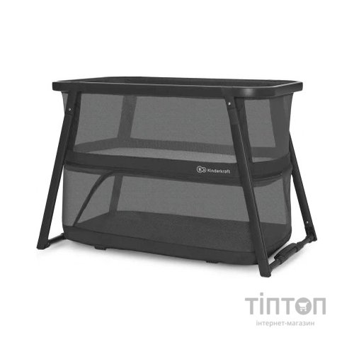 Ліжечко Kinderkraft манеж 4 в 1 Sofi Plus Grey (5902533920051)