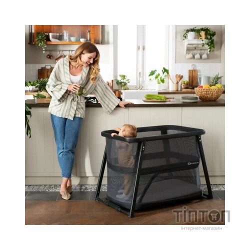 Ліжечко Kinderkraft манеж 4 в 1 Sofi Plus Grey (5902533920051)