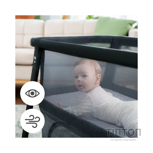 Ліжечко Kinderkraft манеж 4 в 1 Sofi Plus Grey (5902533920051)