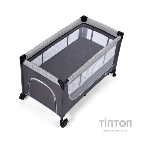 Ліжечко Kinderkraft манеж Leody Grey (5902533917990)