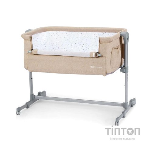 Ліжечко Kinderkraft Приставне ліжечко-люлька Neste Up 2 Beige (5902533924530)