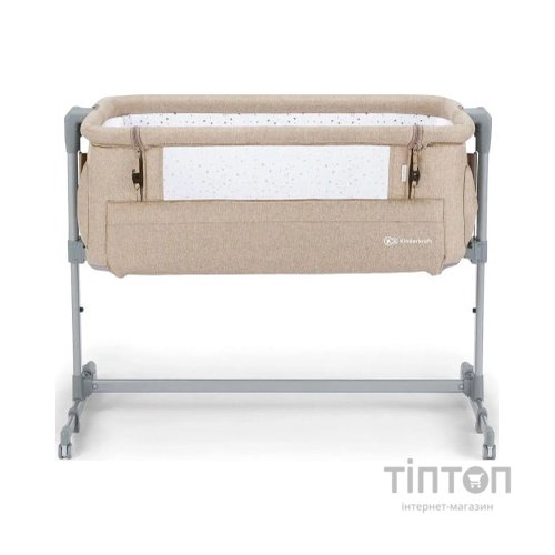 Ліжечко Kinderkraft Приставне ліжечко-люлька Neste Up 2 Beige (5902533924530)