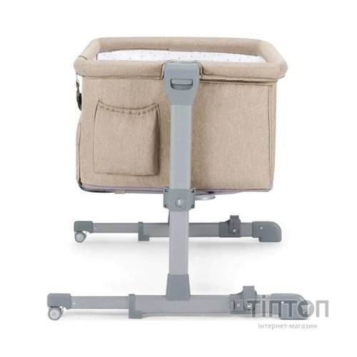 Ліжечко Kinderkraft Приставне ліжечко-люлька Neste Up 2 Beige (5902533924530)