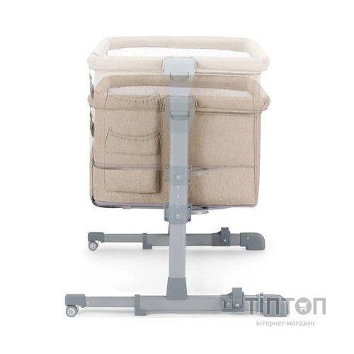 Ліжечко Kinderkraft Приставне ліжечко-люлька Neste Up 2 Beige (5902533924530)