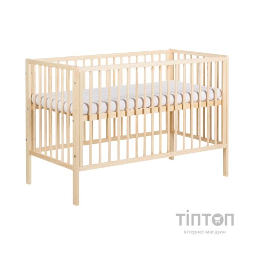 Ліжечко Klups Frank 120 х 60 см Сосна (FRANK1)