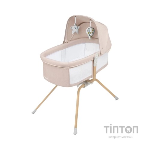 Ліжечко Lionelo приставна Malin Evo BEIGE NATURAL (LO-MALIN EVO BEIGE NATURAL)