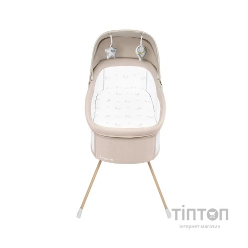 Ліжечко Lionelo приставна Malin Evo BEIGE NATURAL (LO-MALIN EVO BEIGE NATURAL)