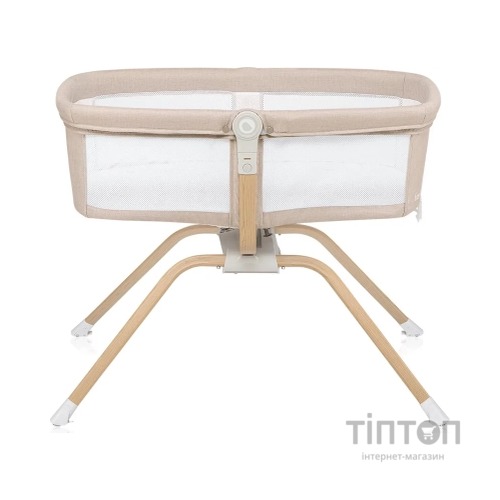 Ліжечко Lionelo приставна Malin Evo BEIGE NATURAL (LO-MALIN EVO BEIGE NATURAL)