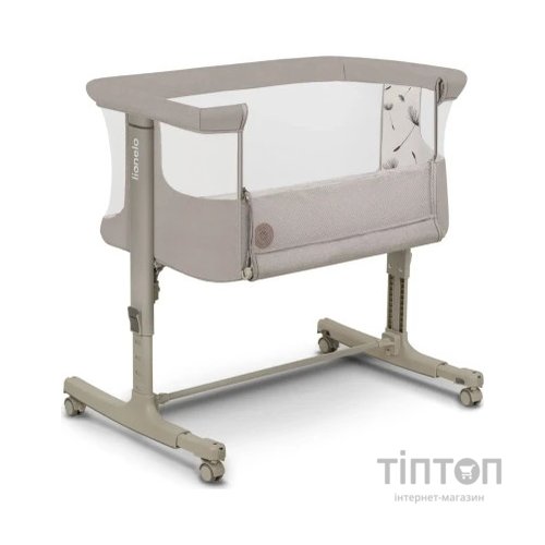 Ліжечко Lionelo приставне Aurora Beige Sand (LO-AURORA BEIGE SAND)