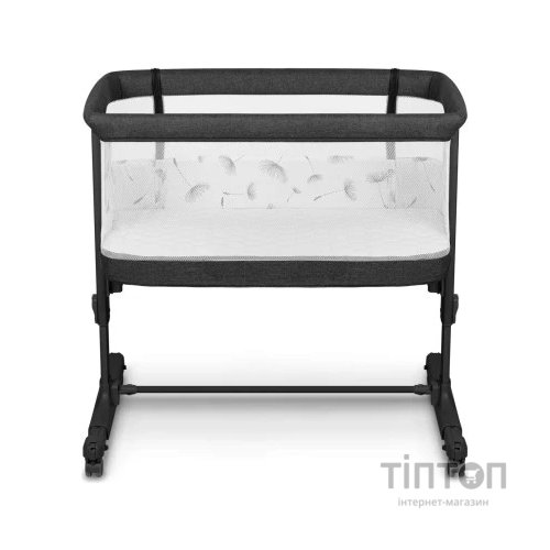 Ліжечко Lionelo приставне Aurora Grey Graphit (LO-AURORA GREY GRAPHITE)