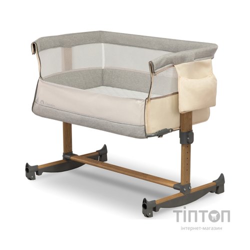 Ліжечко Lionelo приставне Leonie Beige Sand (LO-LEONIE BEIGE SAND)