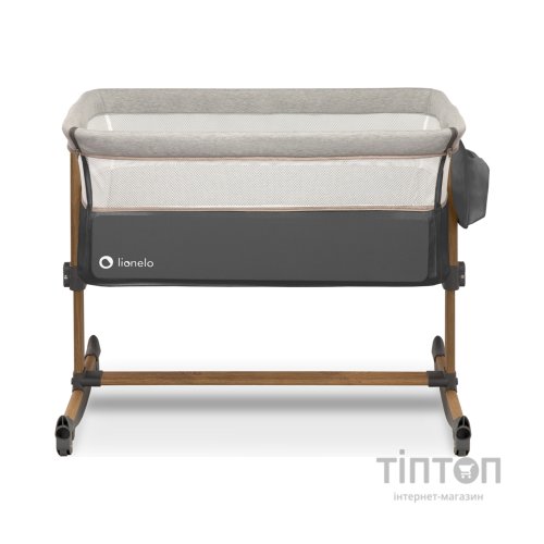 Ліжечко Lionelo приставне Leonie Grey Stone (LO-LEONIE GREY STONE)