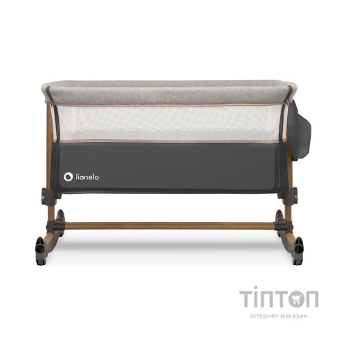 Ліжечко Lionelo приставне Leonie Grey Stone (LO-LEONIE GREY STONE)