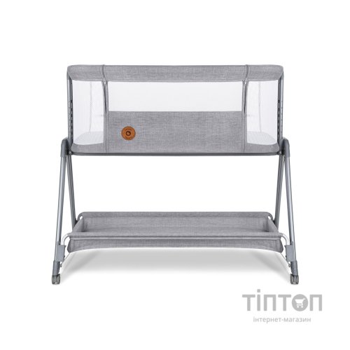 Ліжечко Lionelo приставне Luna Grey Concrete (LO-LUNA GREY CONCRETE)