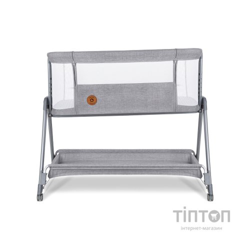 Ліжечко Lionelo приставне Luna Grey Concrete (LO-LUNA GREY CONCRETE)