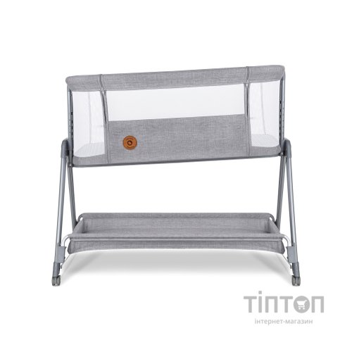 Ліжечко Lionelo приставне Luna Grey Concrete (LO-LUNA GREY CONCRETE)