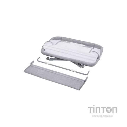 Ліжечко Lionelo приставне Luna Grey Concrete (LO-LUNA GREY CONCRETE)