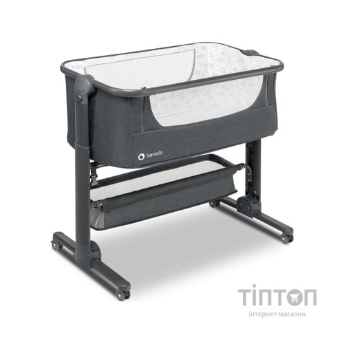 Ліжечко Lionelo приставне Timon Grey (LO-TIMON)